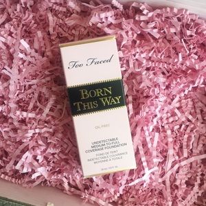 Born this way foundation in “natural beige”